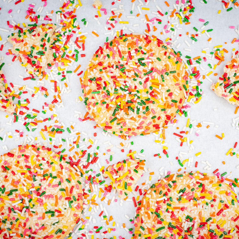 NYC Confetti Cookies